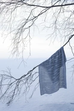 Lapuan Kankurit AALLOKKO jättipyyhe^ Pellavapyyhkeet