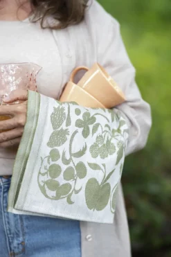 Lapuan Kankurit PUUTARHA pellavapyyhe/servietti^ Pöytäliinat & Servietit|Keittiöpyyhkeet